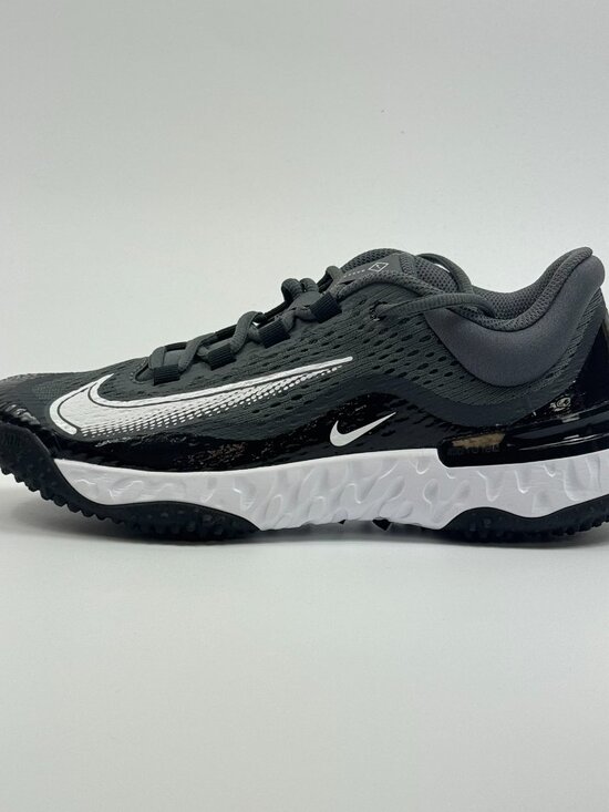 Nike Alpha Huarache Elite 4 Turf \'Black White\' DJ6523-011 Baseball size 6.5 main image 5